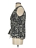 Banana Republic 100% Polyester Gray Sleeveless Blouse Size 0 - photo 5