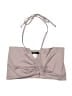 Shein Gray Swimsuit Top Size 6 - photo 1