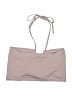 Shein Gray Swimsuit Top Size 6 - photo 2