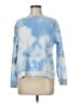 Splendid Tie-dye Blue Sweatshirt Size M - photo 1