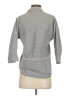 J.Crew Stripes Gray 3/4 Sleeve Button-Down Shirt Size 2 - photo 2