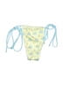 Unbranded Print Yellow Blue Swimsuit Bottoms Size M - photo 1