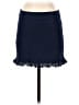 Needii 100% Cotton Solid Blue Denim Skirt Size S - photo 1