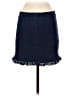 Needii 100% Cotton Solid Blue Denim Skirt Size S - photo 2