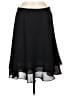 Coldwater Creek 100% Polyester Solid Black Formal Skirt Size M - photo 1