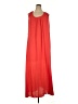 City Chic 100% Polyester Solid Red Orange Casual Dress Size 22 - photo 1