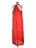 City Chic 100% Polyester Solid Red Orange Casual Dress Size 22 - photo 2