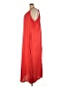 City Chic 100% Polyester Solid Red Orange Casual Dress Size 22 - photo 5