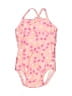 Assorted Brands 100% Polyester Hearts Pink One Piece Swimsuit 3-6 MO / 6 MO - photo 1