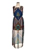 City Triangles 100% Polyester Graphic Blue Casual Dress Size XL - photo 1