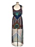 City Triangles 100% Polyester Graphic Blue Casual Dress Size XL - photo 2