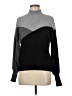Laundry by Shelli Segal Color Block Gray Turtleneck Sweater Size M - photo 1