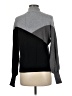 Laundry by Shelli Segal Color Block Gray Turtleneck Sweater Size M - photo 2