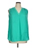 Alfani 100% Polyester Green Sleeveless T-Shirt Size XL - photo 1