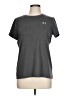 Under Armour 100% Polyester Gray Active T-Shirt Size L - photo 1