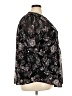 Avenue 100% Polyester Black 3/4 Sleeve Blouse Size 22 - 24 Plus - photo 4