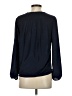 Zara Basic 100% Polyester Blue 3/4 Sleeve Top Size XS - photo 2