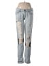 Carmar 100% Cotton Hearts Blue Jeans Size 26 waist - photo 1