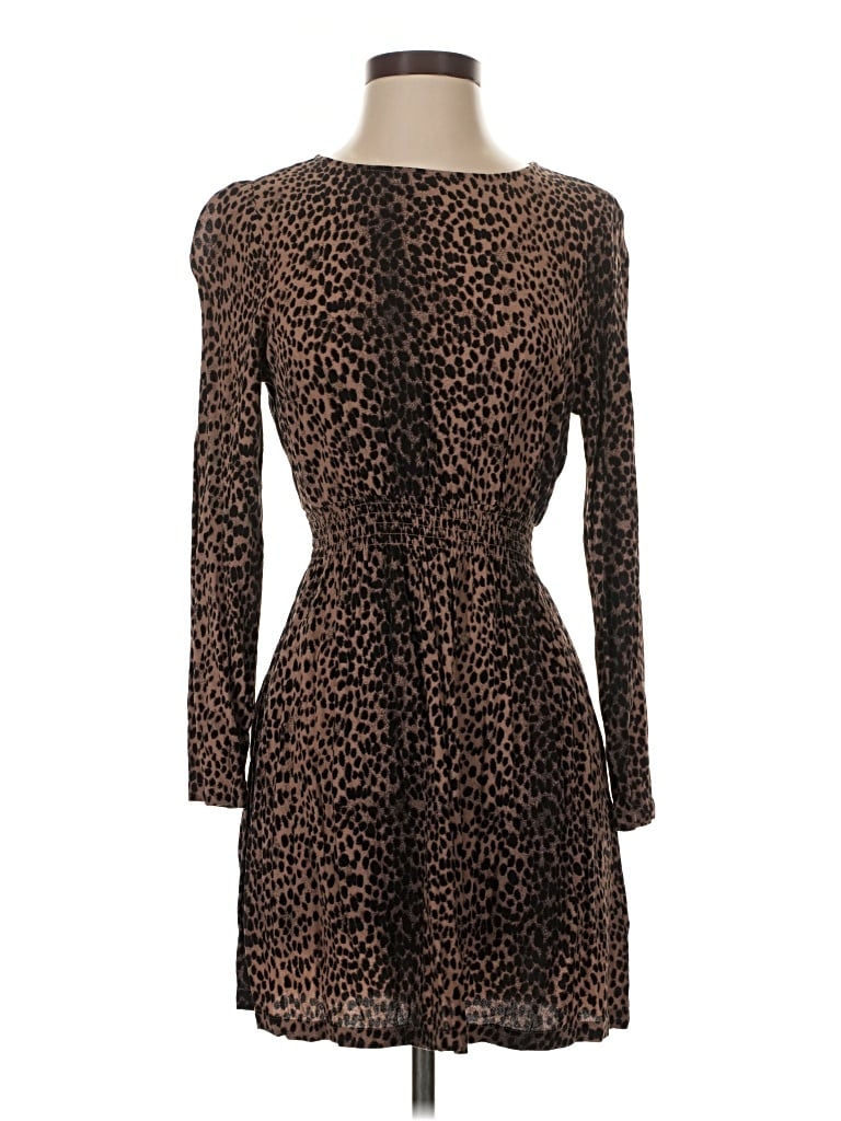 Pre-owned H&m Cocktail Dress In Brown
