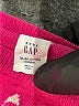 Baby Gap 100% Cotton Stars Pink Pullover Sweater Size 18-24 mo - photo 3