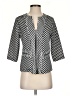 Travelers by Chico's Chevron-herringbone Black Blazer Size Sm (0) - photo 1