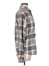 Apt. 9 Plaid Gray Long Sleeve Button-Down Shirt Size M - photo 4