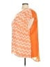 Truth NYC 100% Polyester Orange Short Sleeve Blouse Size 3X - photo 5