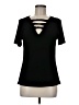 Unbranded Black Short Sleeve Top Size M - photo 1