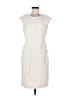 Etcetera Solid Ivory Casual Dress Size 8 - photo 1