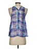 Show Me Your Mumu 100% Polyester Blue Tank Top Size S - photo 2