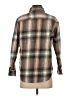 Old Navy Plaid Brown Long Sleeve Button-Down Shirt Size S - photo 2