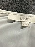 Ann Taylor LOFT 100% Polyester Ivory Sleeveless Blouse Size S - photo 7