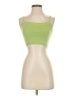 LIVE THE PROCESS Green Sleeveless Top Size S - photo 1