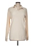 Shein 100% Polyester Ivory Long Sleeve Blouse Size M - photo 1