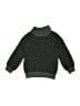 Baby Gap Checkered-gingham Black Turtleneck Sweater Size 5T - photo 1