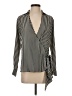 MICHAEL Michael Kors 100% Polyester Black Long Sleeve Blouse Size XS - photo 1