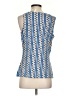 Calvin Klein Blue Sleeveless Blouse Size S - photo 2