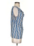 Calvin Klein Blue Sleeveless Blouse Size S - photo 4