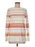 Ann Taylor LOFT Stripes White Pullover Sweater Size M - photo 1