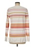 Ann Taylor LOFT Stripes White Pullover Sweater Size M - photo 2