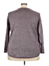 Faded Glory Purple 3/4 Sleeve Top Size 3X - photo 2