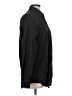 Unbranded Solid Black Long Sleeve Button-Down Shirt Size L (estimated) - photo 4