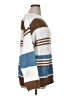 Kirundo 100% Acrylic Stripes Brown Pullover Sweater Size XL - photo 4