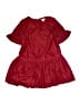 Gymboree 100% Polyester Solid Burgundy Dress Size 7 - photo 1