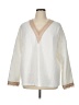 Unbranded 100% Polyester Ivory Pullover Sweater Size XL (estimated) - photo 1