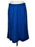 Talbots Solid Blue Formal Skirt Size 8 - photo 1