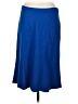 Talbots Solid Blue Formal Skirt Size 8 - photo 2