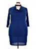 Ashley Stewart Blue Casual Dress Size 3X - photo 1