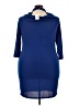 Ashley Stewart Blue Casual Dress Size 3X - photo 2