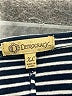 Democracy Stripes Black Long Sleeve Top Size XL - photo 7